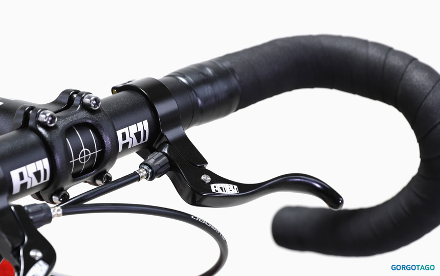 2026 엔진11 볼텍스 픽시 오버사이즈 핸들바 스템 연결부 디테일