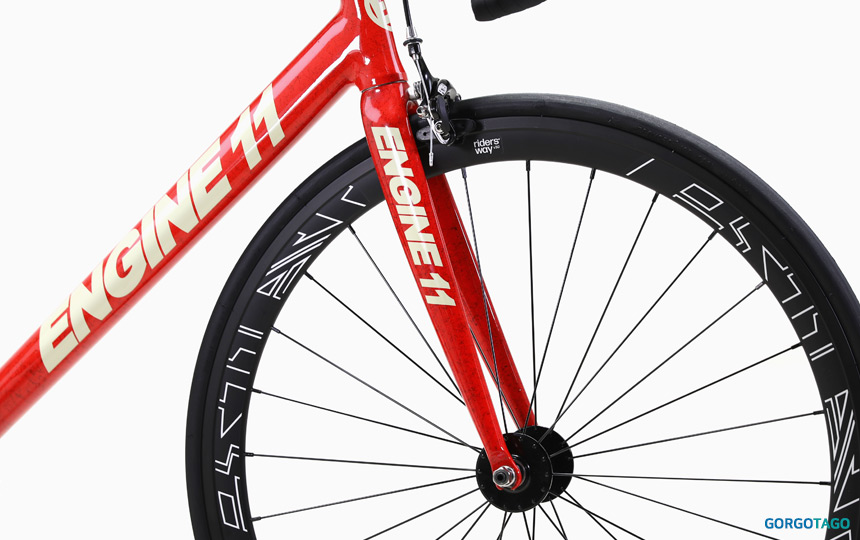 2026 엔진11 볼텍스 픽시 카본 포크와 프레임 연결부 디테일