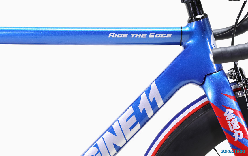 Gota 커스텀 엔진11 리븐 커스텀 픽시 프레임셋 카본 포크 디테일