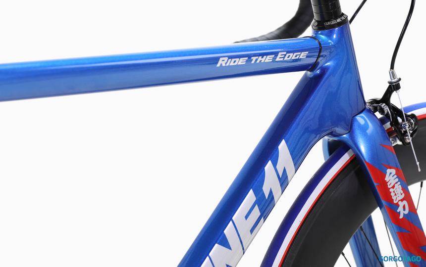 Gota 커스텀 엔진11 리븐 커스텀 픽시 프레임셋 헤드튜브 구조 디테일