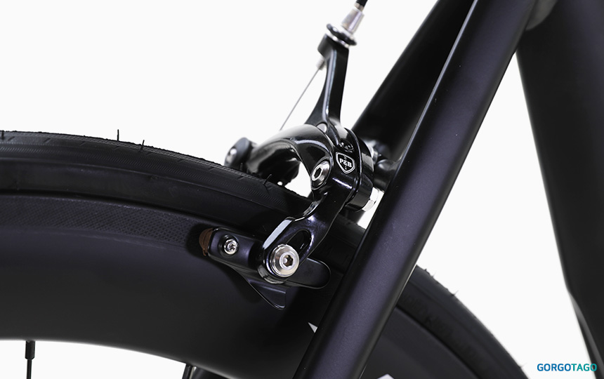 Gota 커스텀 로가스 다운타운 픽시 뒤 브레이크 캘리퍼 디테일