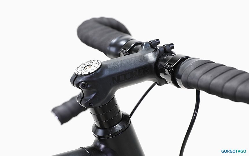 Gota 커스텀 로가스 다운타운 픽시 전면부 포지션 디테일