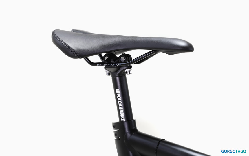 Gota 커스텀 로가스 다운타운 픽시 레이싱 안장 디테일