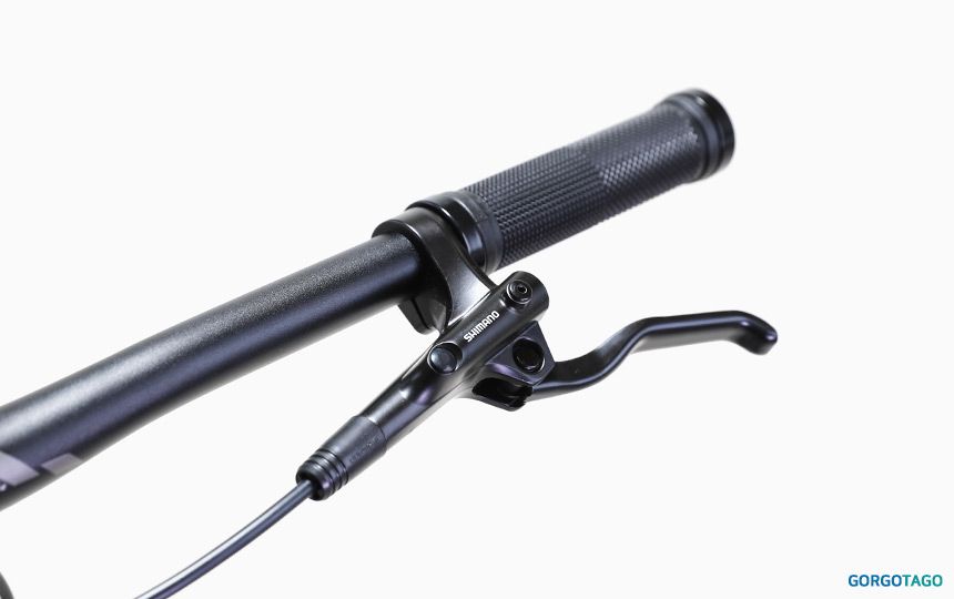 2026 예거 아스펜 3 MTB 29인치 시마노 MT-200 브레이크 레버 디테일