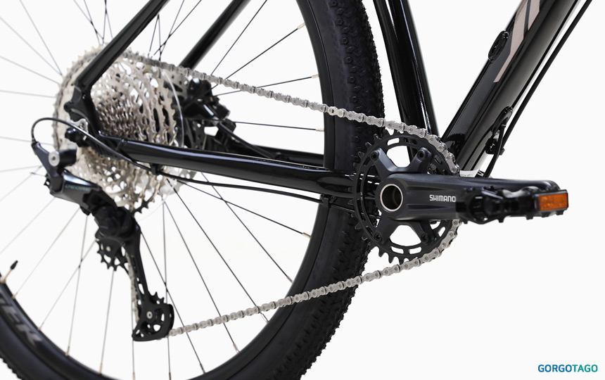 2026 예거 아스펜 5 MTB 29인치 시마노 데오레 12단 변속기 디테일