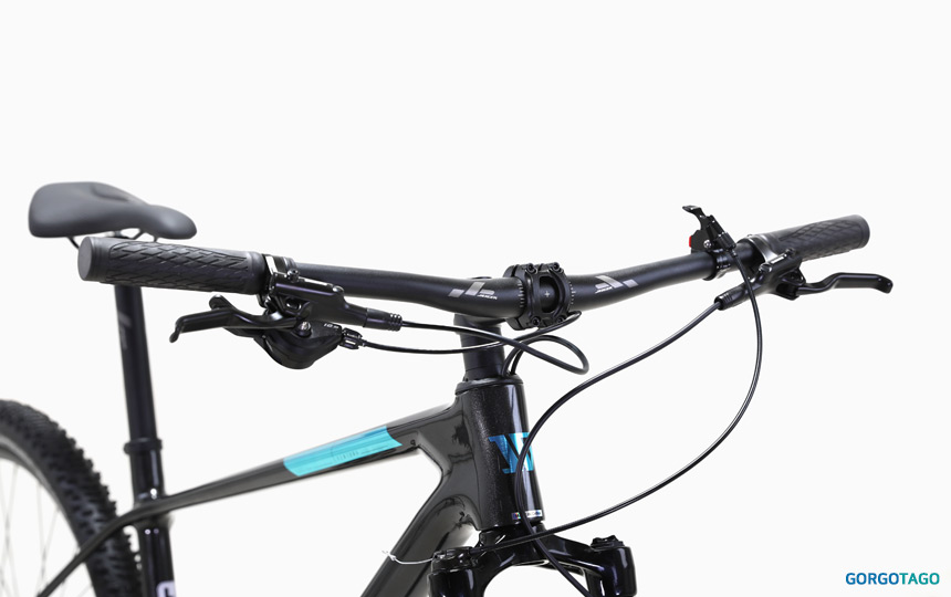 2026 예거 벤추라 5 MTB 29인치 와이드 핸들바 콕핏 디테일