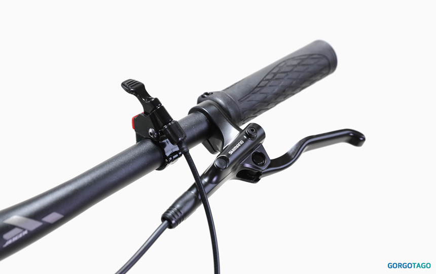 2026 예거 벤추라 5 MTB 29인치 락온 그립 콕핏 디테일