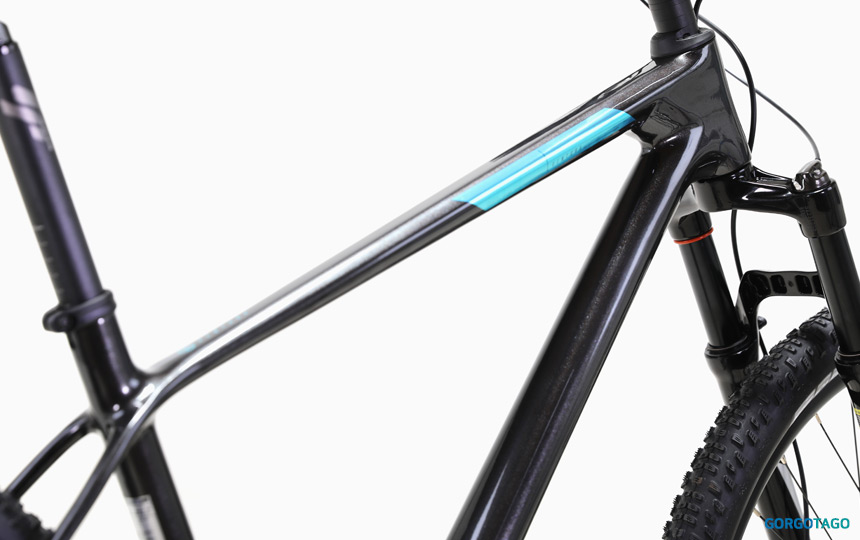 2026 예거 벤추라 5 MTB 29인치 인터널 케이블 루팅 프레임 디테일