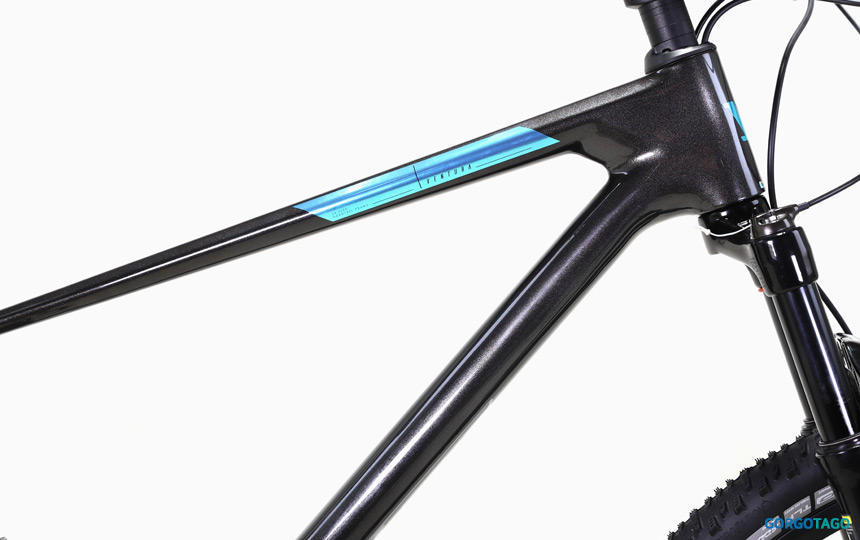 2026 예거 벤추라 5 MTB 29인치 헤드튜브 주변 프레임 마감 디테일