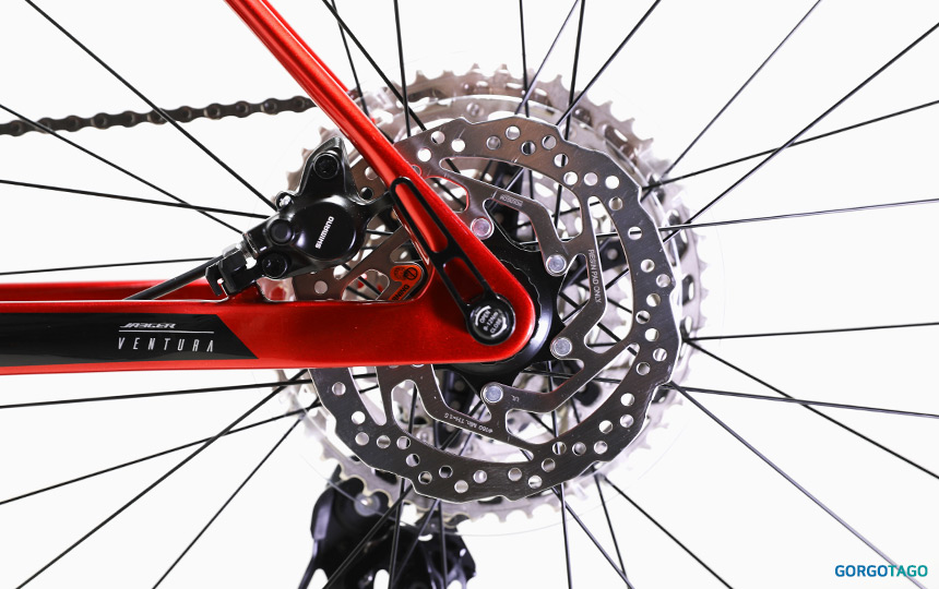 2026 예거 벤추라 8 MTB 29인치 디스크 로터 브레이크 디테일