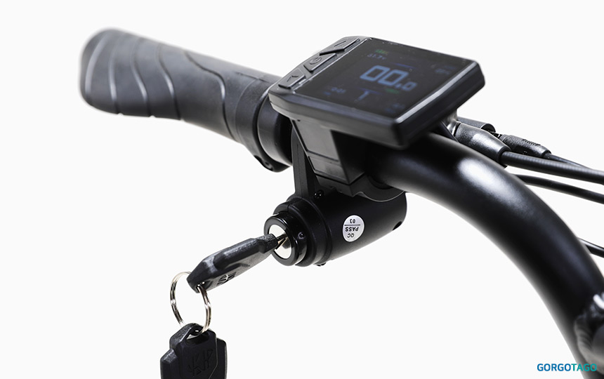 2026 퀄리 엑스트론 미니 전기자전거 핸들그립 디테일