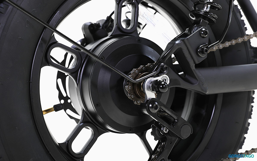 2026 퀄리 엑스트론 미니 전기자전거 배터리 장착 구조 디테일