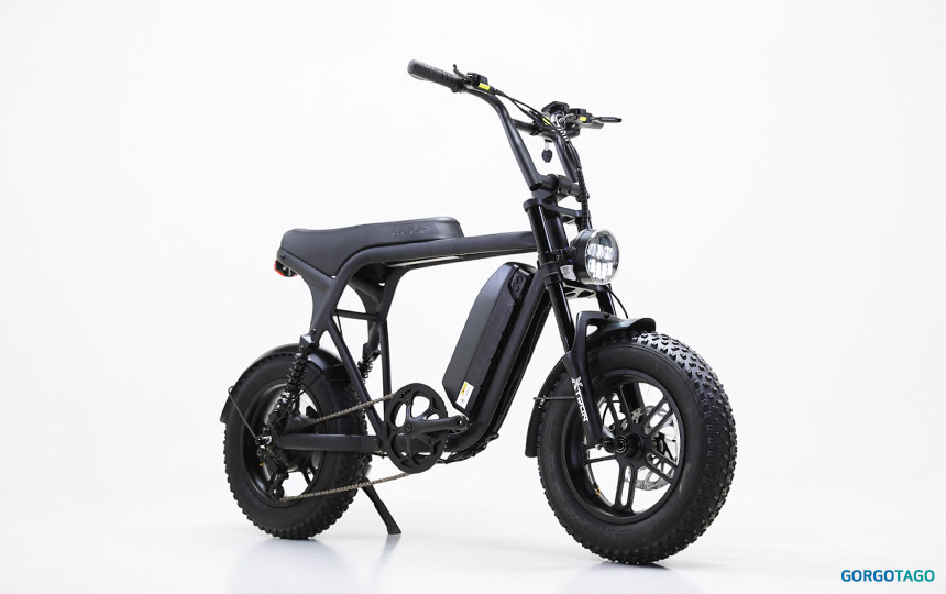 2026 퀄리 엑스트론 미니 전기자전거 모페드 스타일 자토바이 전기자전거