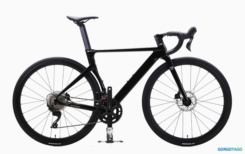 사바 샌프란시스코 SE 105 로드바이크 블랙 컬러 전체 이미지 1