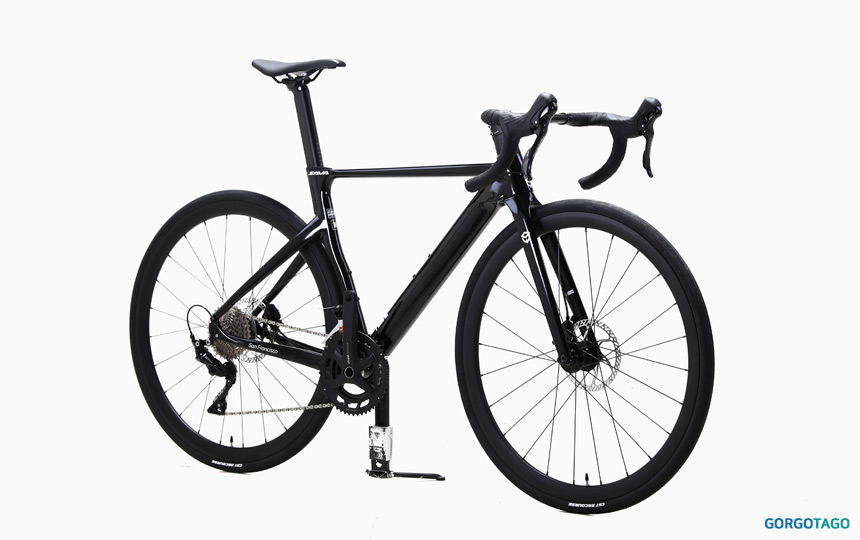 사바 샌프란시스코 SE 105 로드바이크 블랙 컬러 전체 이미지 2