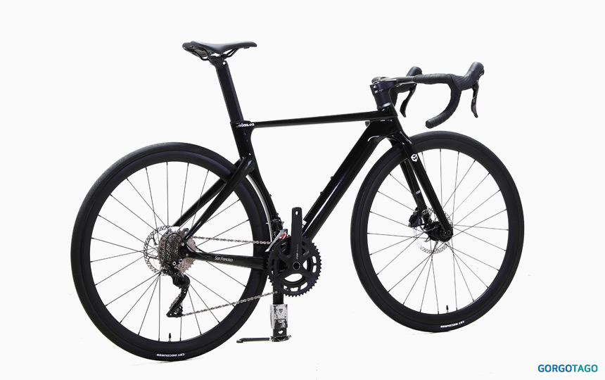 사바 샌프란시스코 SE 105 로드바이크 블랙 컬러 전체 이미지 3