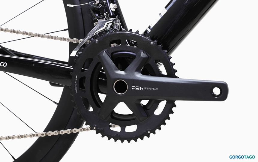 사바 샌프란시스코 SE 105 로드바이크 앞변속기 디테일 2