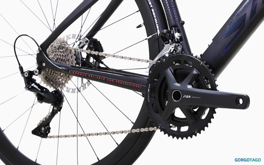 사바 샌프란시스코 EX-7 SE 105 시마노 105 구동계 디테일 1