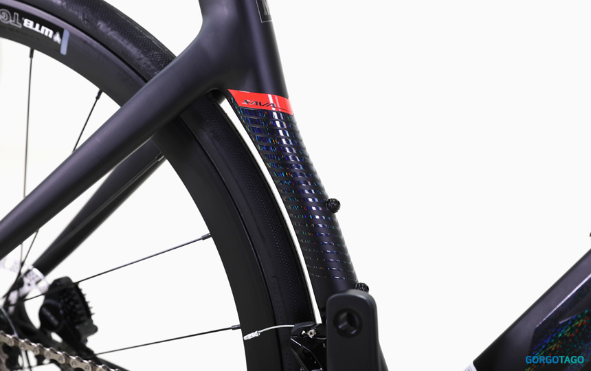 사바 샌프란시스코 EX-7 SE 105 토레이 T800 카본 포크 디테일 5