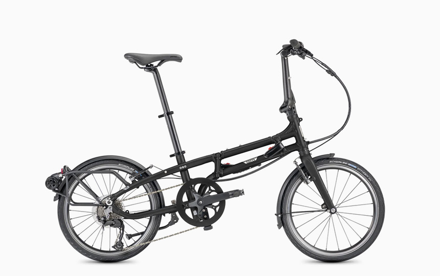 턴 BYB P8 폴딩 미니벨로 블랙 컬러 측면 이미지