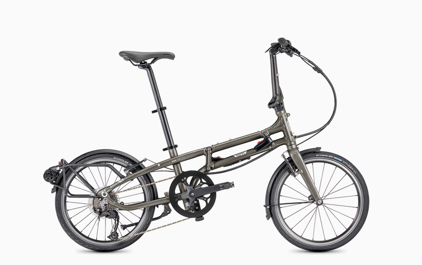 턴 BYB P8 폴딩 미니벨로 브론즈 컬러 측면 이미지