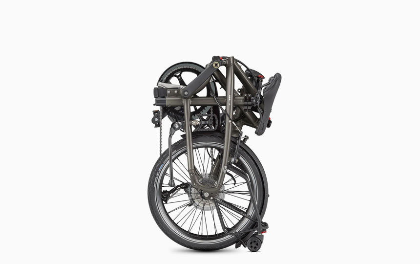 턴 BYB P8 폴딩 미니벨로 브론즈 컬러 디테일 이미지