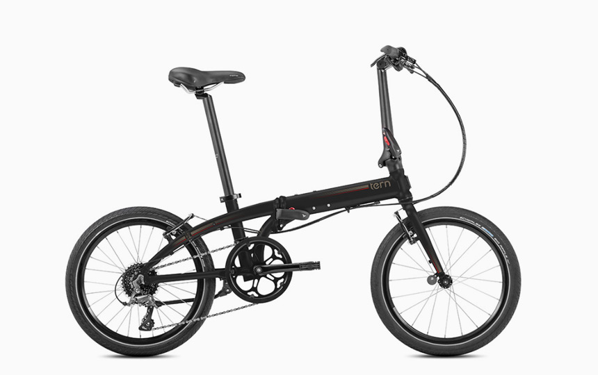 턴 D8 폴딩 미니벨로 블랙 컬러 측면 이미지