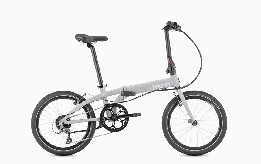 턴 링크 D8 폴딩 미니벨로 플레티넘 펄 컬러 측면 이미지