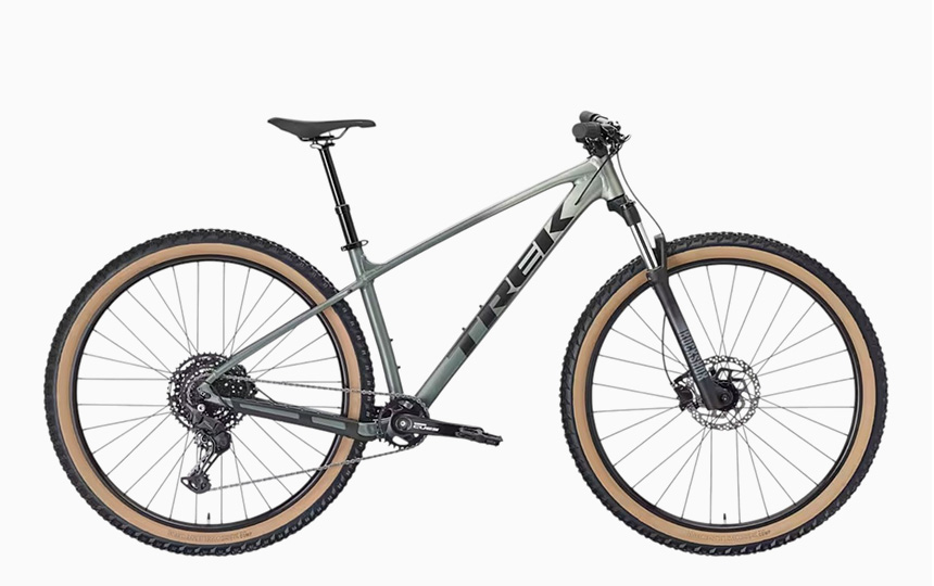 2027 트렉 마린 6 3세대 MTB 매트 라이컨 케직 그린 페이드 컬러 측면 이미지
